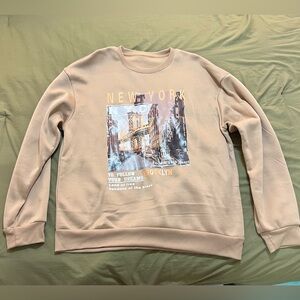 New Shein NY Sweater sz XL (no tag included)